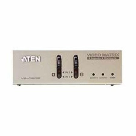 ATEN Vs0202 - Video/Audio Switch - Ports Qty: 4 - External VS0202